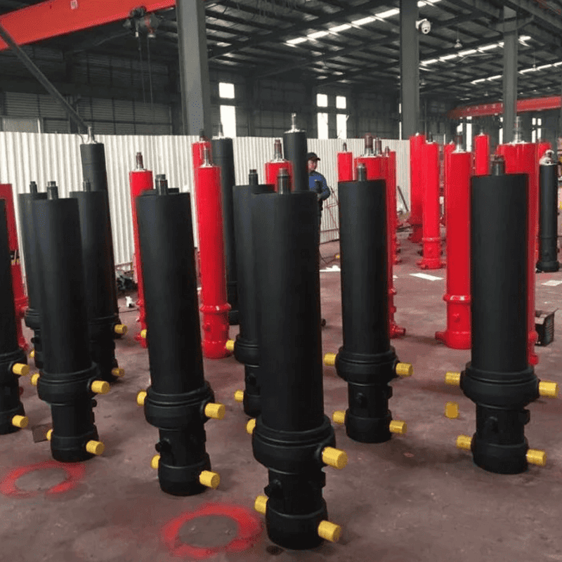 FEE-5TG-E191*4826 ఫ్రంట్-మౌంటెడ్ మల్టీ-స్టేజ్ హైడ్రాలిక్ సిలిండర్