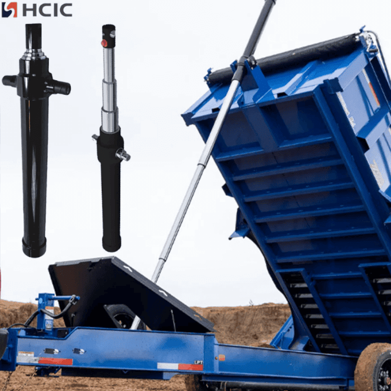 టెలిస్కోపిక్ మల్టీ-స్టేజ్ హైడ్రాలిక్ సిలిండర్